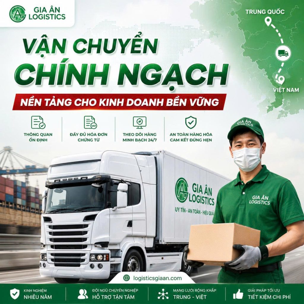 vận chuyển chính ngạch trung việt